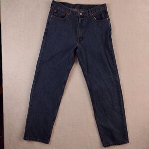 Levi's Jeans Men's 36x34 550 Relaxed Tapered Heavy Denim Work Pants Baggy Y2K